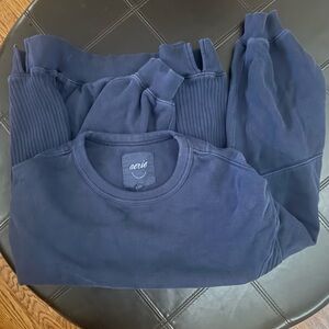 Aerie navy crewneck (never worn)